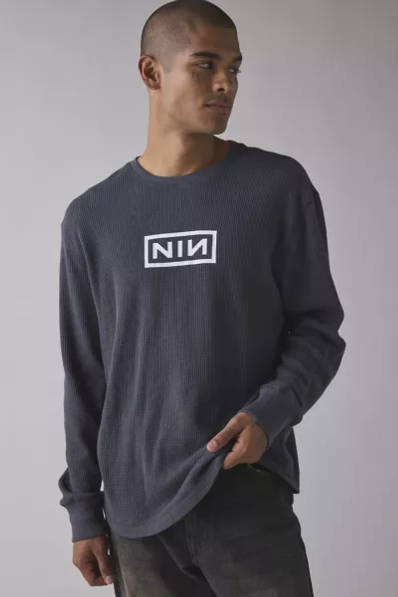 Nine Inch Nails Thermal Long Sleeve Tee