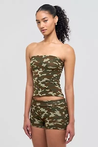 Frankie Collective Camo Tube Top