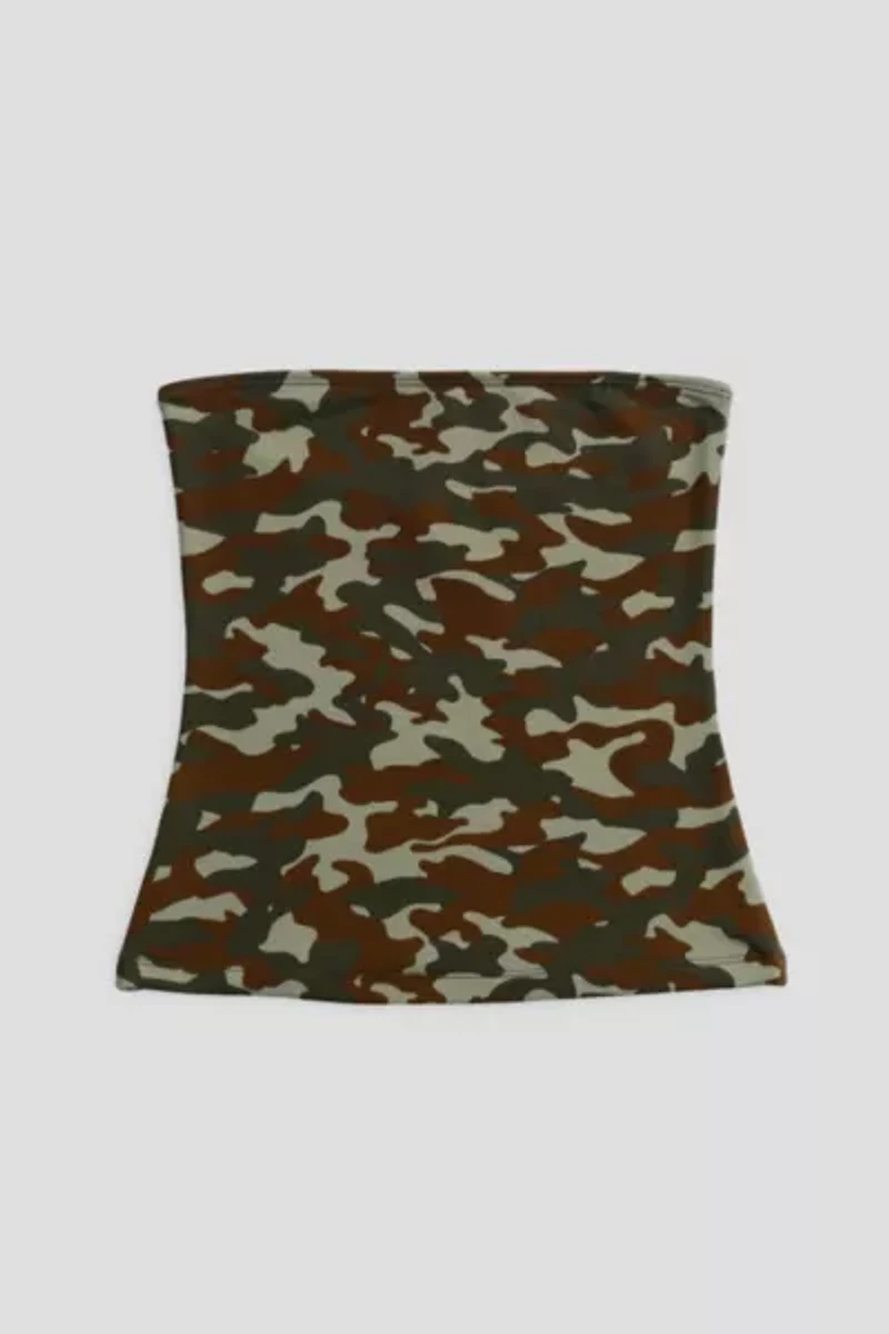 Frankie Collective Camo Tube Top