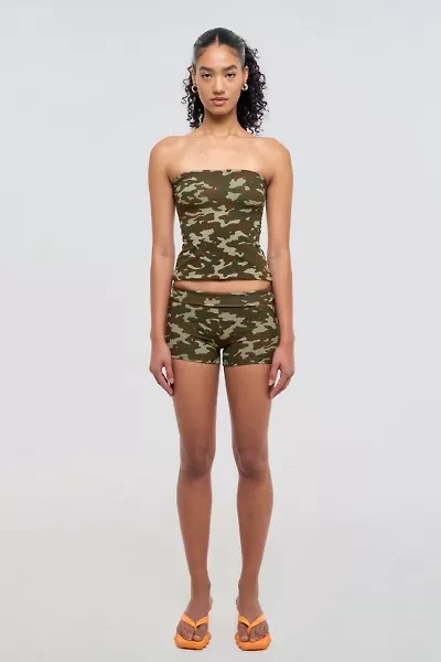 Frankie Collective Camo Tube Top