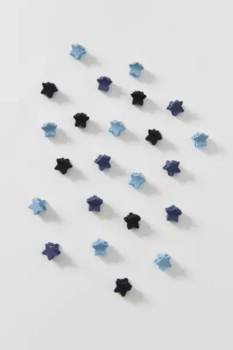 Mini Star Claw Clips Set