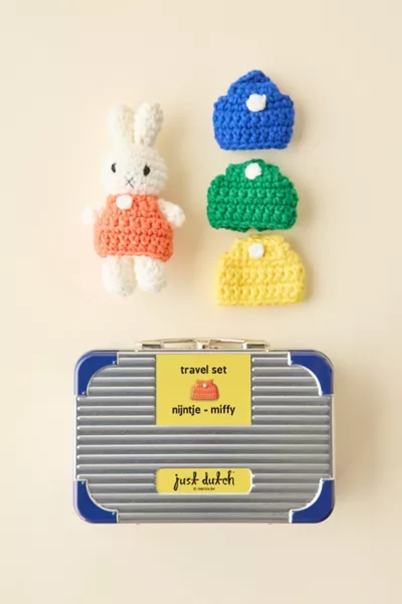 Just Dutch Miffy's 70th Birthday Crochet Plushie Travel Set