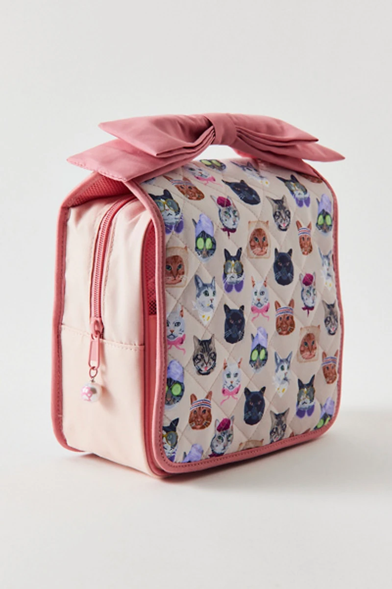 UO Patterned Large Travel Makeup Bag