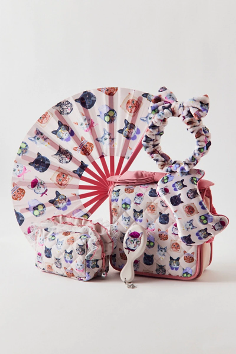 UO Patterned Large Travel Makeup Bag