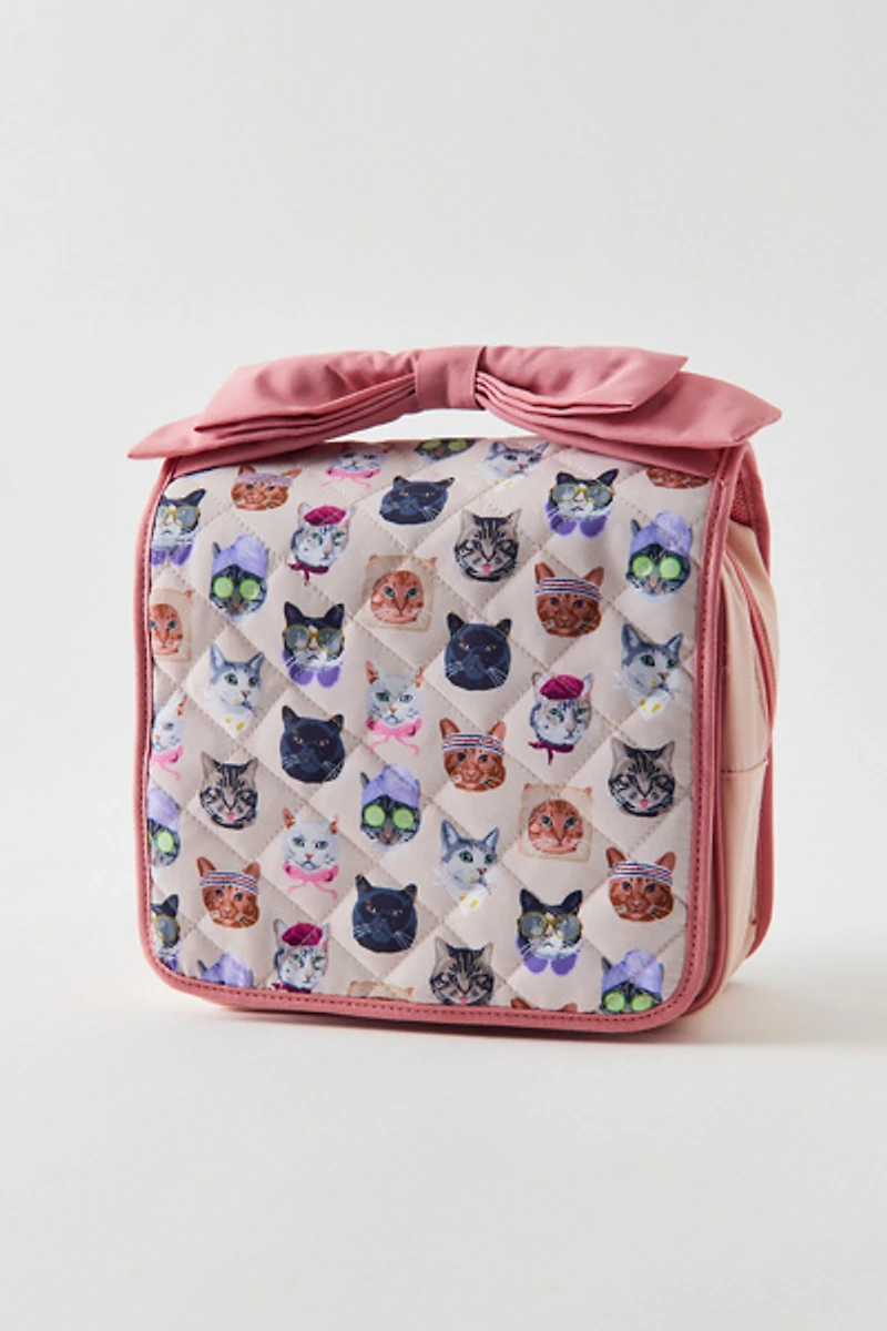 UO Patterned Large Travel Makeup Bag