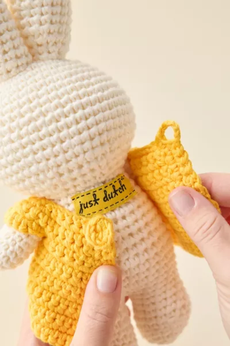 Just Dutch Miffy Yellow Flower Dress Crochet Plushie