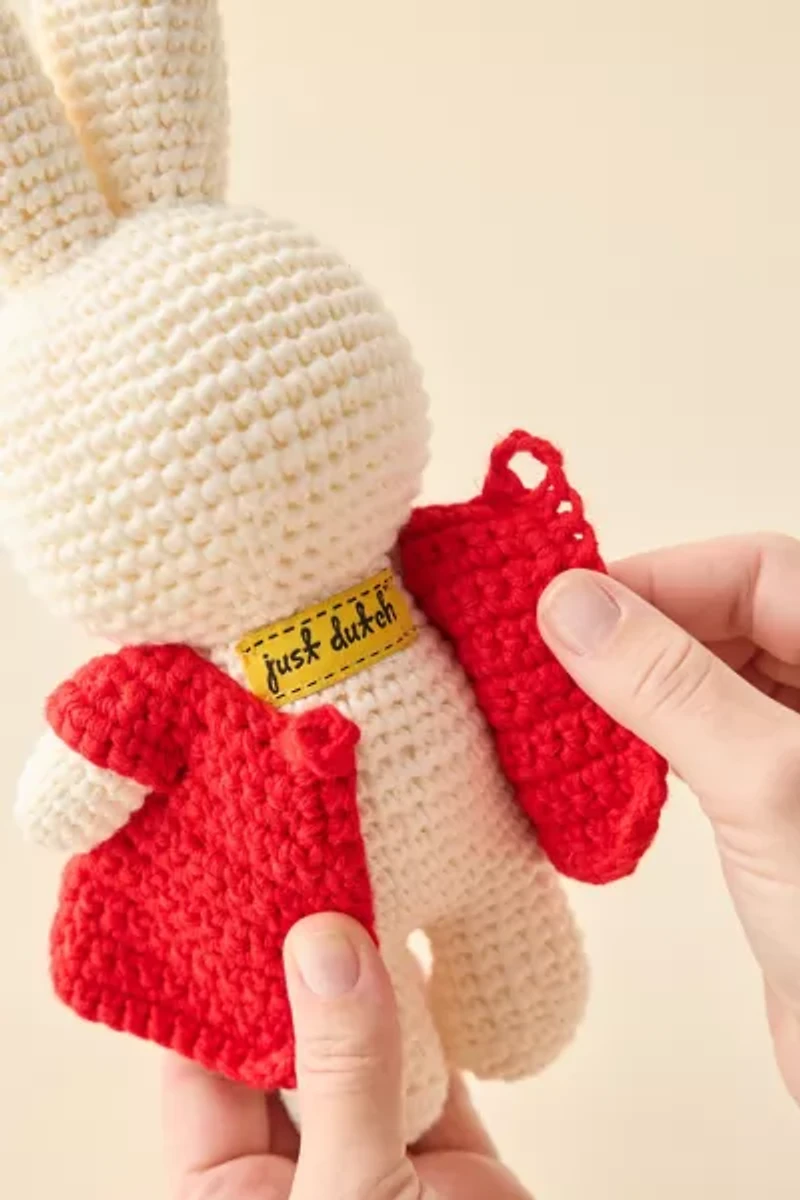 Just Dutch Miffy Flower Dress Crochet Plushie