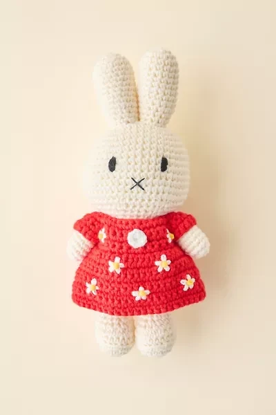 Just Dutch Miffy Flower Dress Crochet Plushie