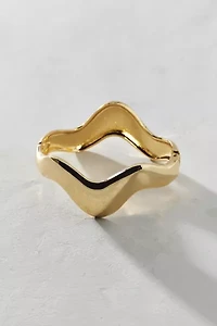 Organic Squiggle Bangle Bracelet