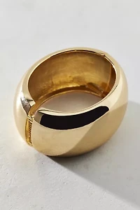 Large Domed Bangle Bracelet