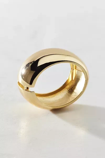 Large Domed Bangle Bracelet