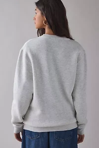 Teddy Bear Fair Isle Graphic Crew Neck Pullover