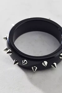 Edgy Studded Bangle Bracelet