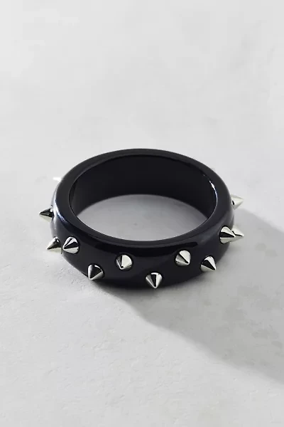 Edgy Studded Bangle Bracelet