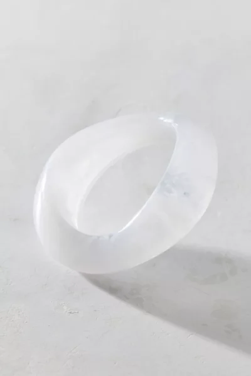 Queen Street Acrylic Bangle Bracelet