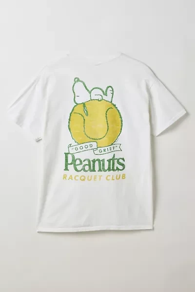 Peanuts Snoopy Racquet Club Graphic Tee