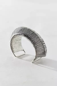 Wrapped Wired Cuff Bracelet