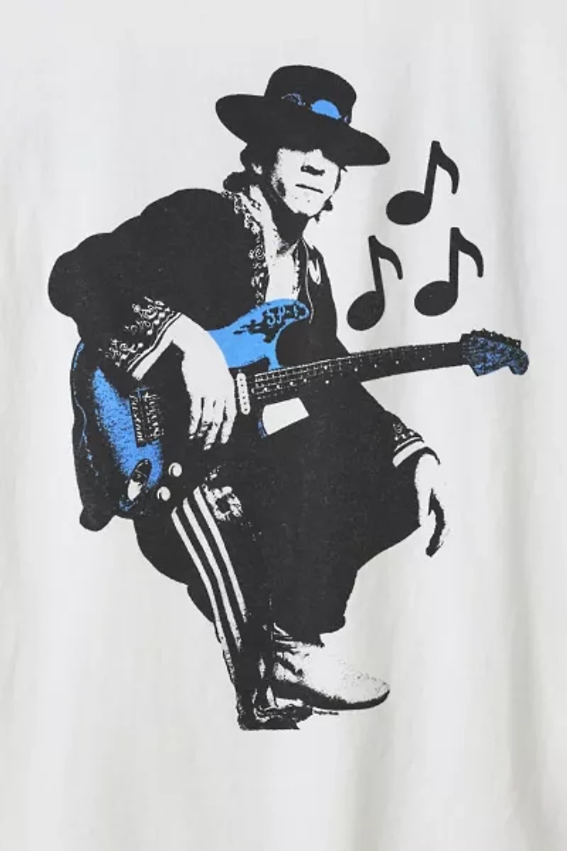 Stevie Ray Vaughan Guitar Graphic Tee