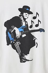 Stevie Ray Vaughan Guitar Graphic Tee