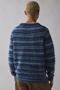 Rhythm Kapu Stripe Knit Crew Neck Sweater