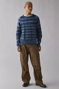Rhythm Kapu Stripe Knit Crew Neck Sweater