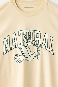 Museum Of Peace & Quiet Natural Graphic Tee