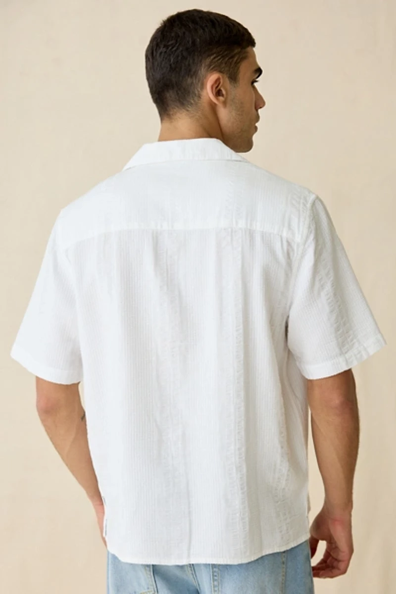 Wax London Didcot Lightweight Short Sleeve Shirt