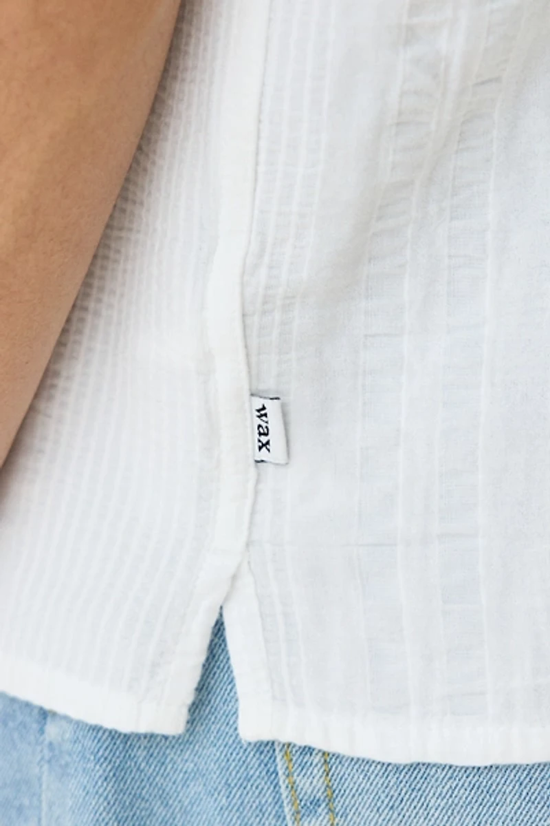 Wax London Didcot Lightweight Short Sleeve Shirt