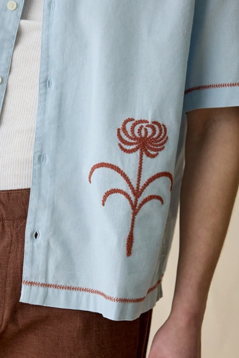 Wax London Keats Short Sleeve Shirt