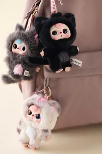 Baby Three Cats & Dogs Series Blind Box Plushie Keychain