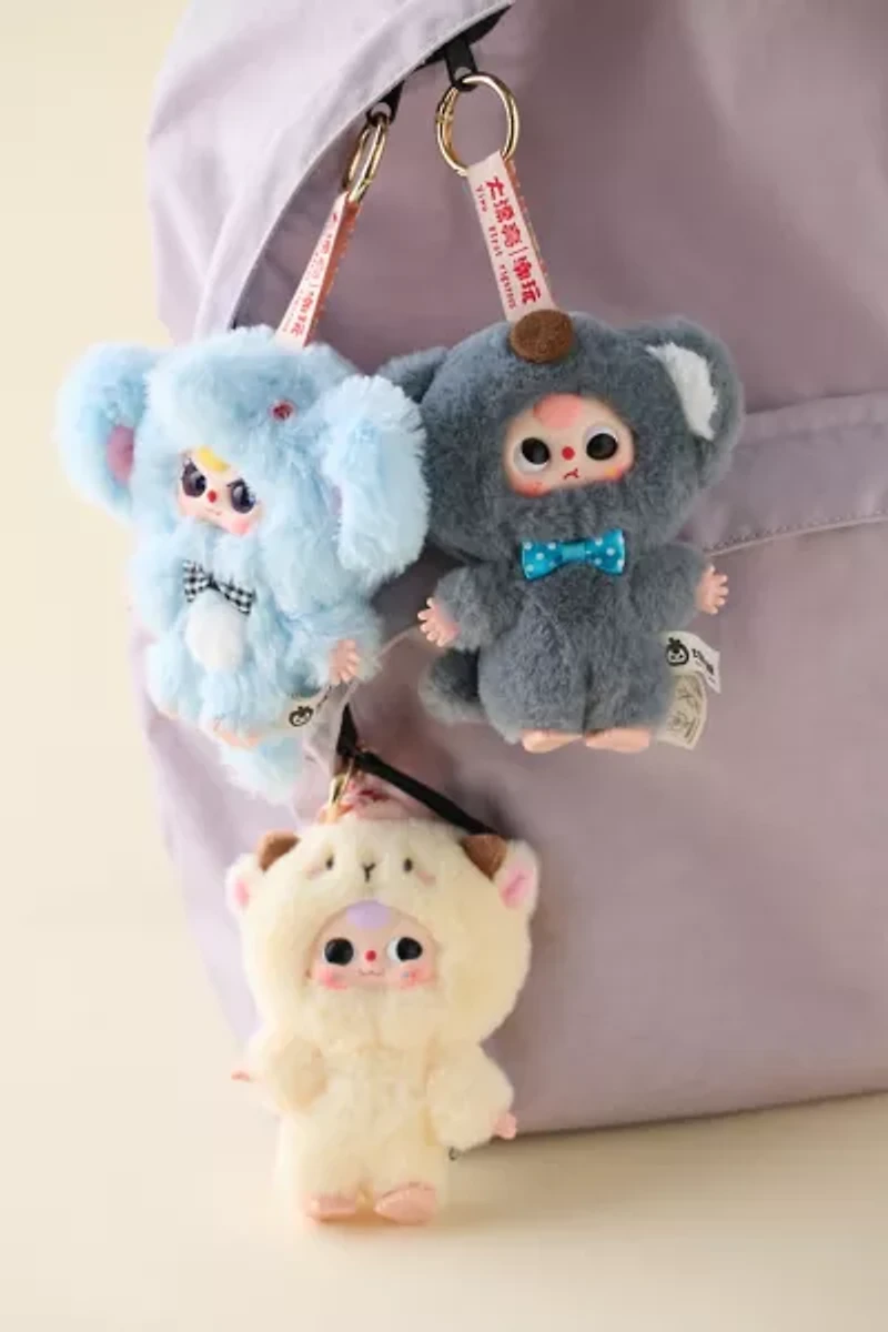 Baby Three Mini Animal World Blind Box Plushie Keychain