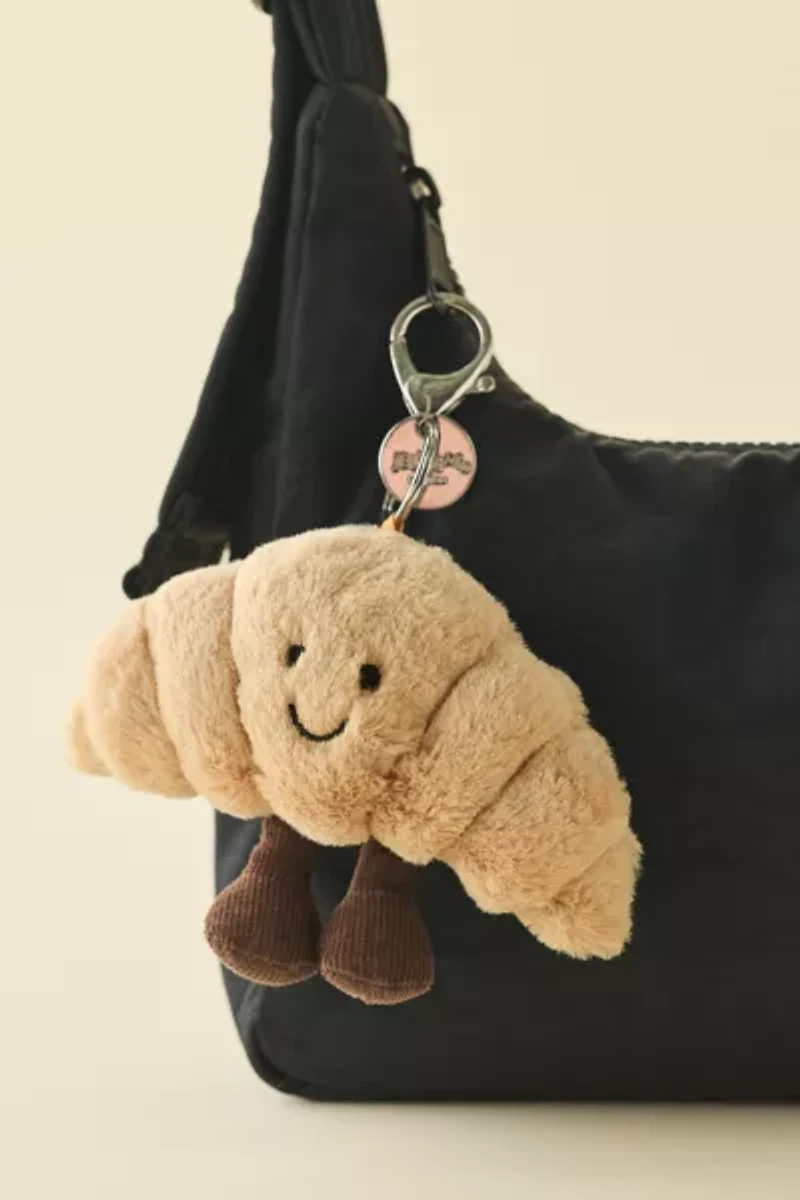 Jellycat Amuseables Croissant Plushie Bag Charm