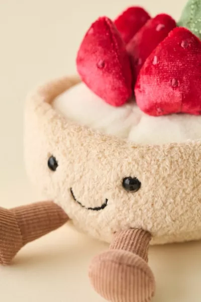 Jellycat Amuseables Fleurette Tarte Aux Fraises Plushie