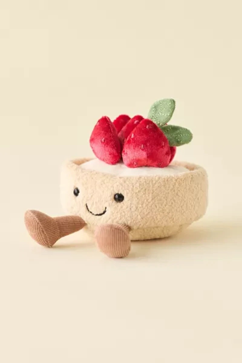 Jellycat Amuseables Fleurette Tarte Aux Fraises Plushie