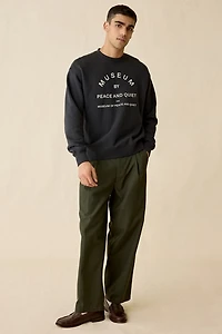 Museum Of Peace & Quiet By PQ Crew Neck Sweatshirt