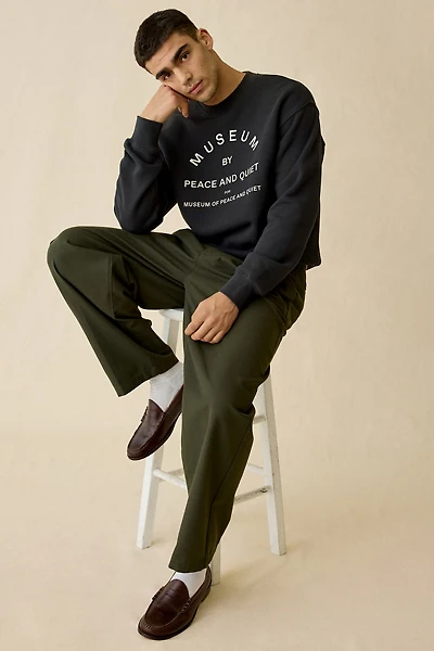 Museum Of Peace & Quiet By PQ Crew Neck Sweatshirt