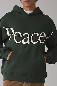 Museum Of Peace & Quiet Jumbo Wordmark Logo Hoodie Sweatshirt