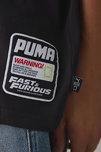 Puma Fast & Furious Graphic Cutoff Muscle Tee