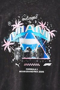 Puma Formula 1 Miami Graphic Washed Tee