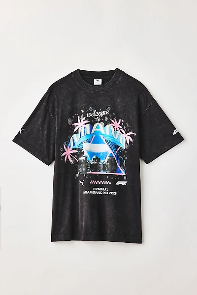 Puma Formula 1 Miami Graphic Washed Tee