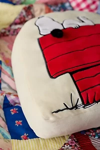 Bon Ton Toys Peanuts Snoopy Doghouse Plushie Throw Pillow