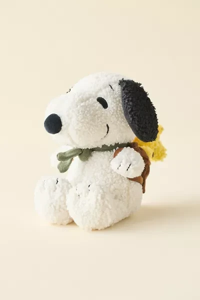 Bon Ton Toys Peanuts Snoopy & Woodstock Backpack Teddy Plushie