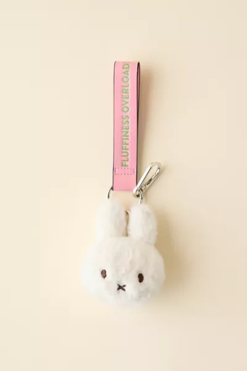 Bon Ton Toys Miffy Fuzzy Plushie Keychain