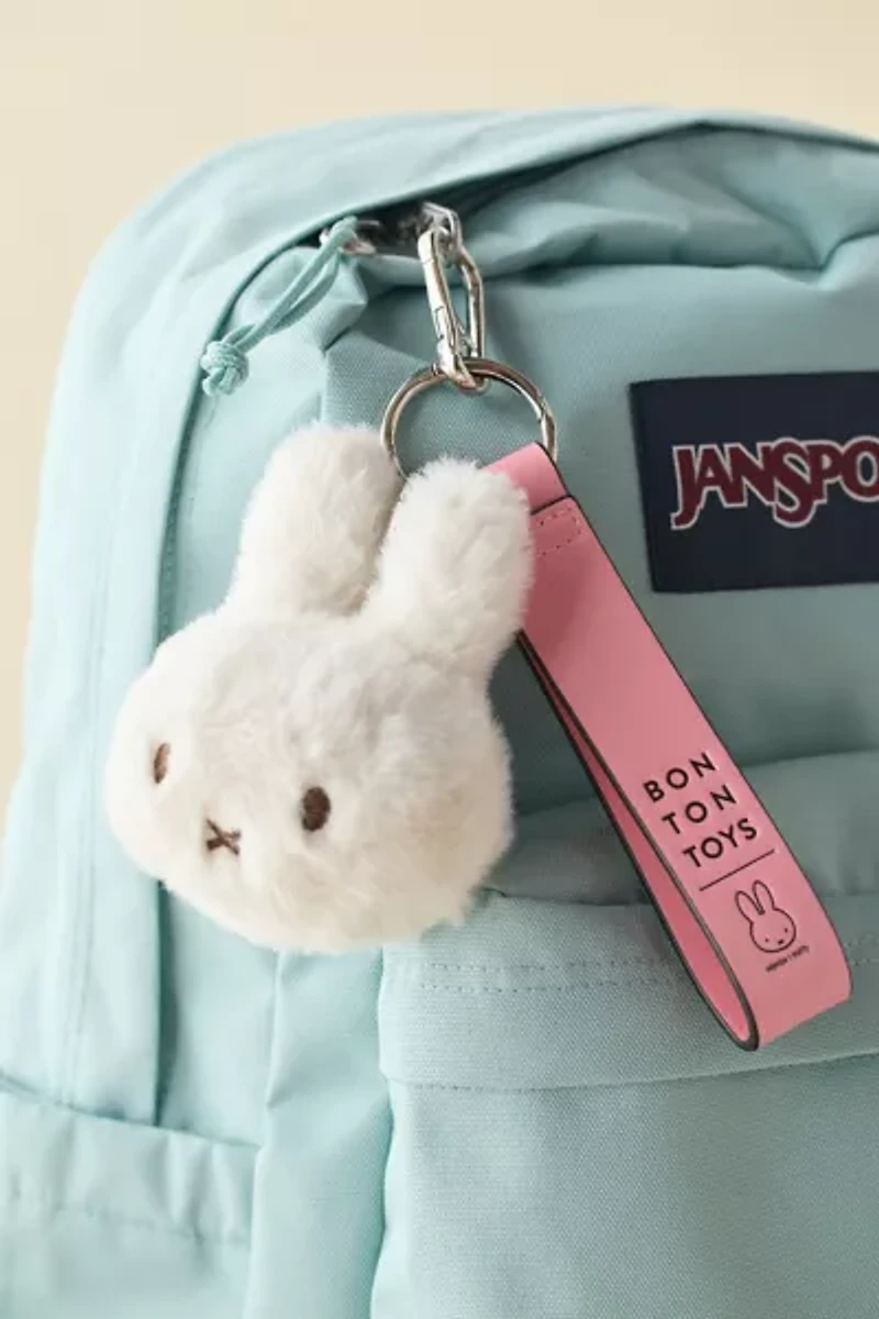 Bon Ton Toys Miffy Fuzzy Plushie Keychain
