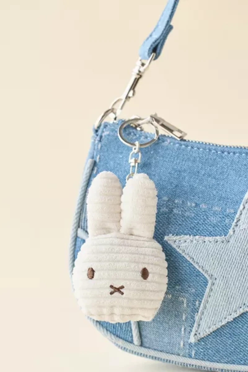Bon Ton Toys Miffy Flat Corduroy Plushie Keychain