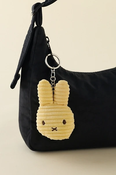 Bon Bon Toys Miffy Corduroy Flat Plushie Keychain