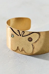 Butterfly Metal Cuff Bracelet