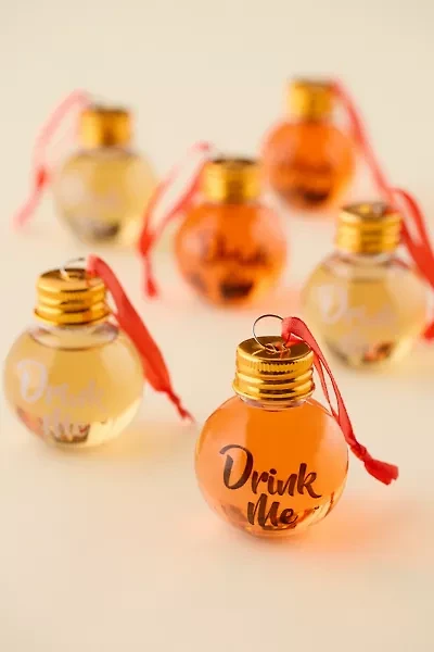 Festive Booze Balls Ornament Set