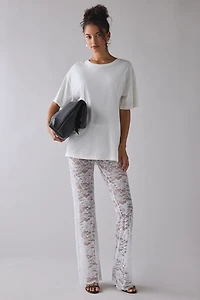 Kimchi Blue Aura Sheer Lace Flare Pants