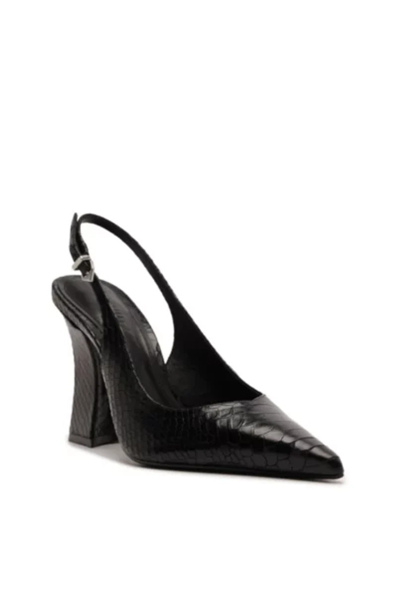 Schutz Michelle Snakeskin Pump